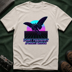 Mothman Retro T-Shirt — Vintage 80s Synthwave Cryptid Tee