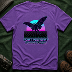 Mothman Retro T-Shirt — Vintage 80s Synthwave Cryptid Tee