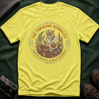 Foraging Herbalist T-Shirt — Cute Jackalope & Wildflower Nature Tee
