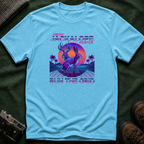 Neon Jackalope T-Shirt - Hustle "Run the Grid" Retro Vaporwave Tee