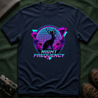 Retro Neon Jackalope T-Shirt — Paranormal Division Vaporwave Tee