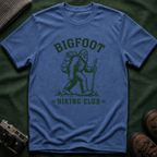 Bigfoot Hiking Club T-Shirt — Vintage Sasquatch Backpacking Tee