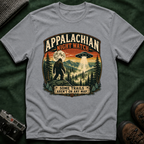 Appalachian Night Watch T-Shirt — Sasquatch UFO Retro Outdoor Tee