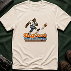 Bigfoot Football League T-Shirt – Vintage Retro Sasquatch Kicker Tee