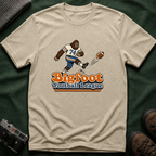 Bigfoot Football League T-Shirt – Vintage Retro Sasquatch Kicker Tee