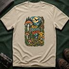 Keep Nature Weird T-Shirt — Retro Mushroom Forest Graphic Tee