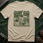 Keep Nature Weird T-Shirt — Mushroom & Moon Vintage Eco Graphic Tee