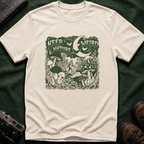Keep Nature Weird T-Shirt — Mushroom & Moon Vintage Eco Graphic Tee