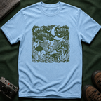 Keep Nature Weird T-Shirt — Mushroom & Moon Vintage Eco Graphic Tee