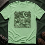 Keep Nature Weird T-Shirt — Mushroom & Moon Vintage Eco Graphic Tee