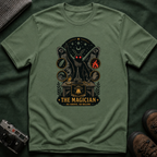 Magician Mothman T-Shirt — Occult Tarot-Inspired Graphic Tee