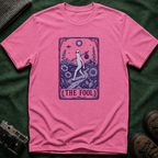 The Fool Tarot T-Shirt — Fresno Nightcrawler Traveler Card Graphic Tee