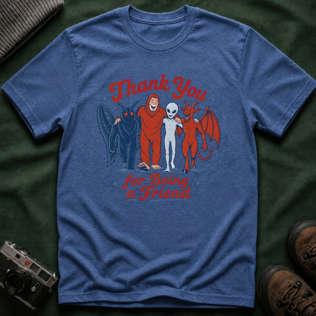 Thank You for Being a Friend T-Shirt — Cute Monster Friends Graphic Tee
