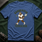 Sasquatch Tennis Club T-Shirt — Vintage Bigfoot Tennis Graphic Shirt