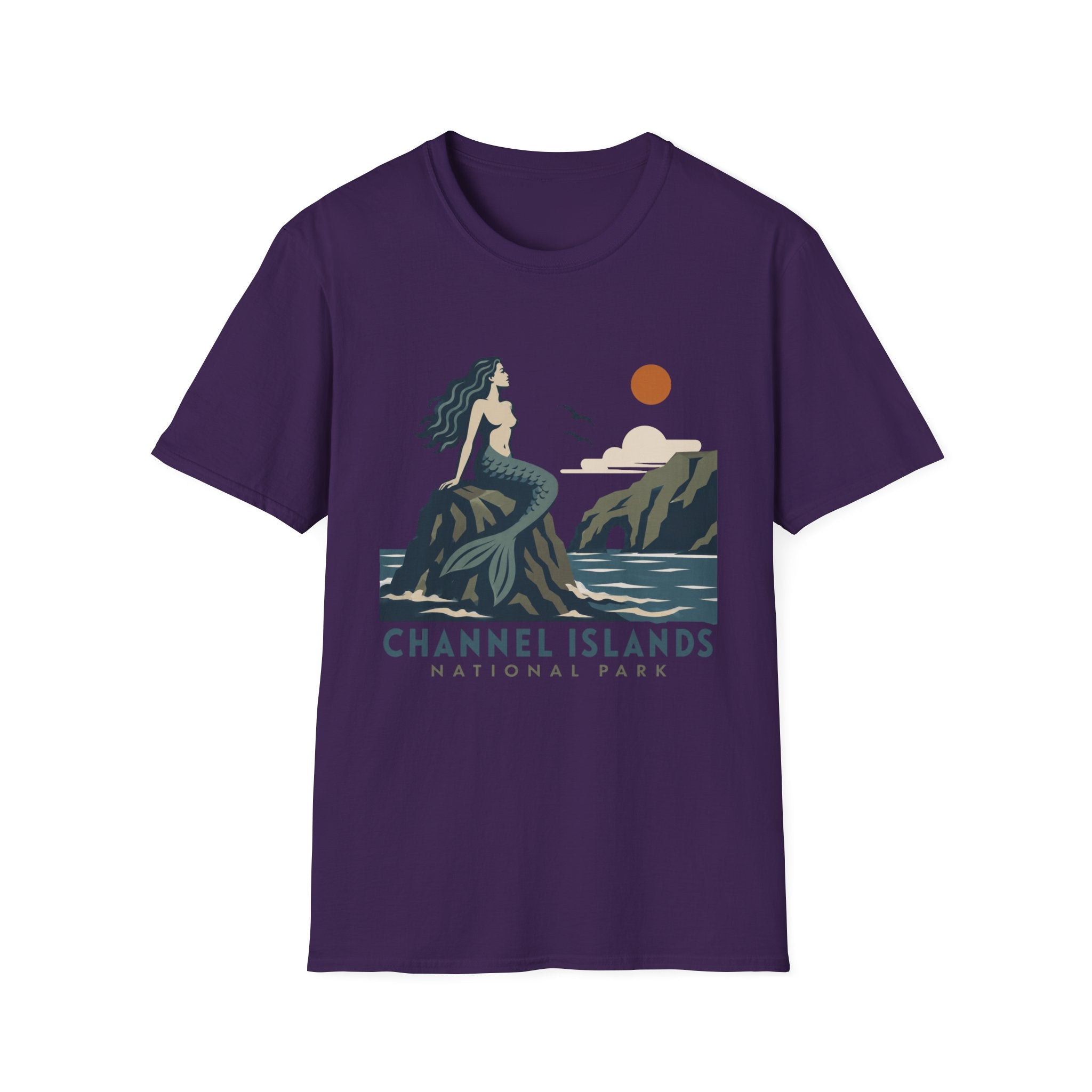 Mermaid Cliff T-Shirt — Channel Islands National Park Sunset Tee
