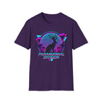 Retro Neon Jackalope T-Shirt — Paranormal Division Vaporwave Tee