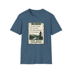 Bigfoot Retro Gaming T-Shirt — 'Quest Log: Side Quest Accepted' Hiking Adventure Graphic Tee
