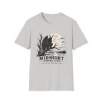 Midnight Fishing Club T-Shirt — Gothic Mothman Moon Graphic Tee