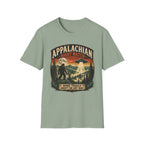 Appalachian Night Watch T-Shirt — Sasquatch UFO Retro Outdoor Tee