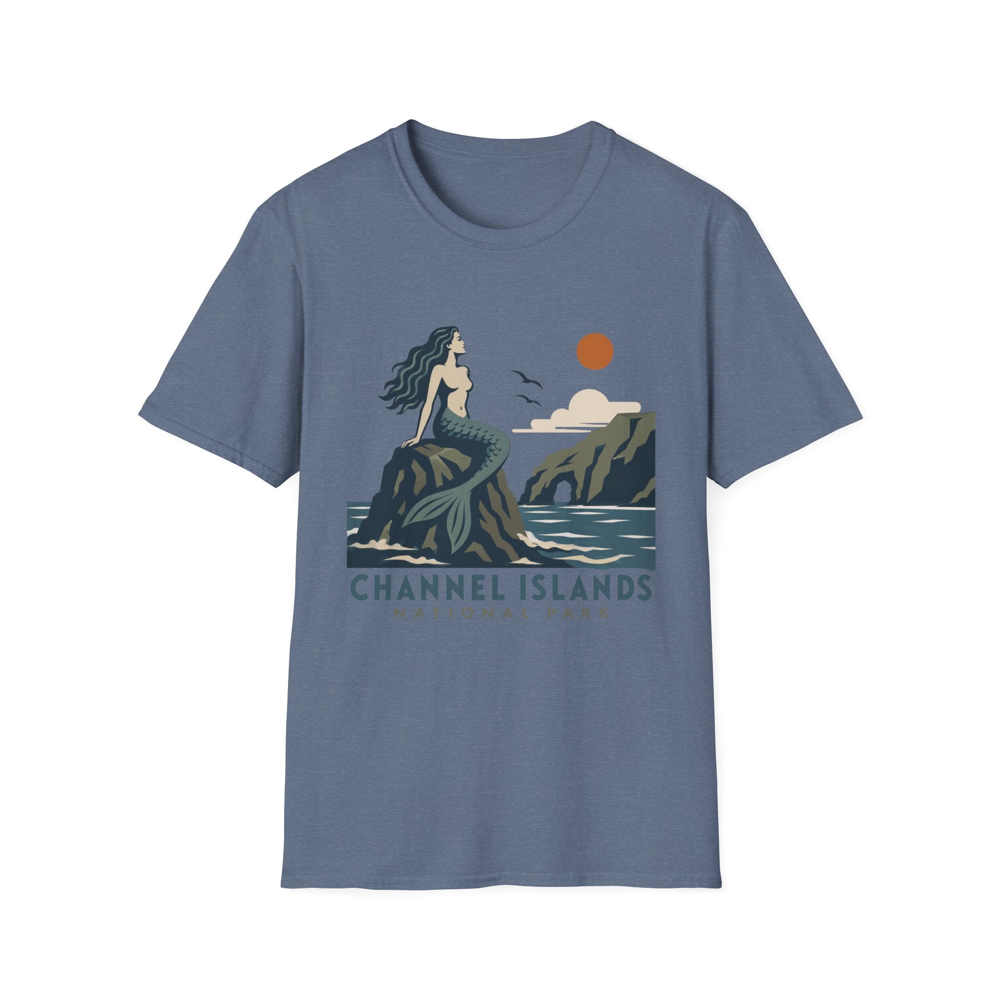 Mermaid Cliff T-Shirt — Channel Islands National Park Sunset Tee