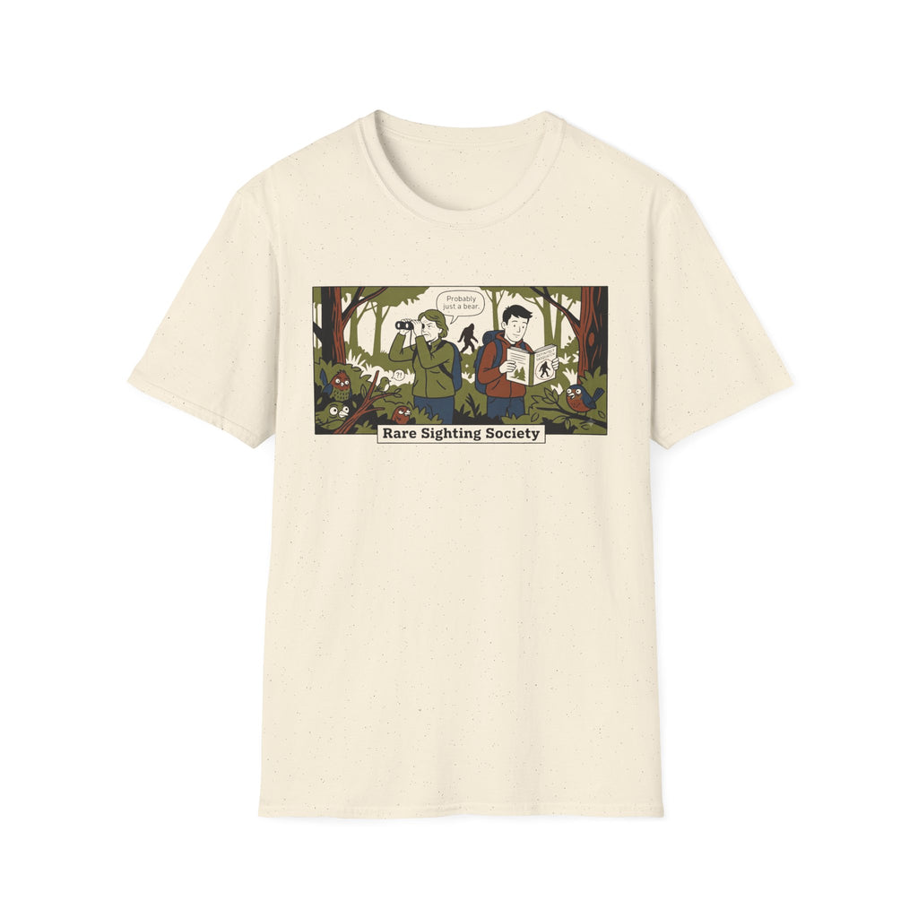 Bigfoot T-Shirt — Rare Sighting Society Birdwatching Graphic Tee