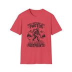 “Take Nothing But Photos, Leave Nothing But Footprints” Bigfoot Adventure Tee