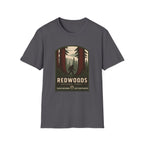 Redwoods National Park Bigfoot T‑Shirt — Vintage Forest Adventure Tee