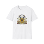 Alien Abduction T-Shirt — "I Want to Believe" Vintage UFO Tee American Traditional Tattoo
