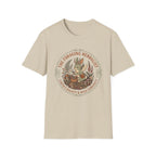 Foraging Herbalist T-Shirt — Cute Jackalope & Wildflower Nature Tee