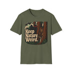 Keep Nature Weird Cryptid T-Shirt - Bigfoot, Mothman, Jackalope, UFO