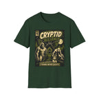 Cryptid Alliance T‑Shirt — Vintage Monster Comic Tee Bigfoot Mothman