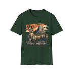 Devils Tower Jackalope T-Shirt — Retro National Monument Tee