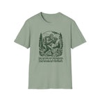 Sasquatch Photographer T-Shirt — “Take Nothing But Photographs” Outdoor Hiking Shirt