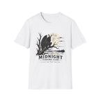 Midnight Fishing Club T-Shirt — Gothic Mothman Moon Graphic Tee