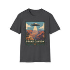Grand Canyon UFO T-Shirt — Retro Alien Abduction National Parks Poster Tee