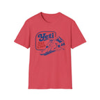 Yeti Ski Club T‑Shirt — Vintage Mountain Skiing Graphic Tee