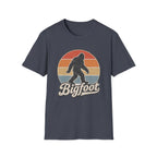 Bigfoot Retro Sunset T-Shirt — Vintage Sasquatch Graphic Tee