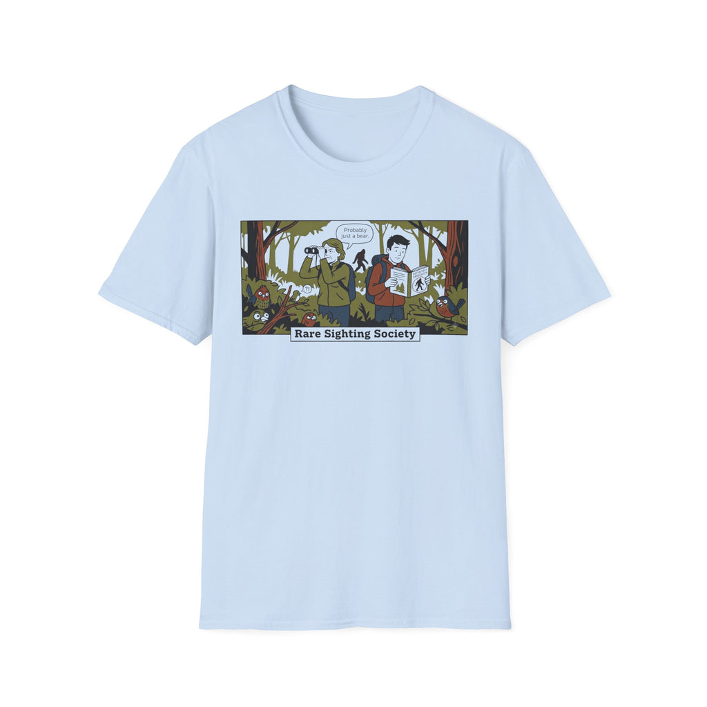 Bigfoot T-Shirt — Rare Sighting Society Birdwatching Graphic Tee