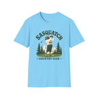 Sasquatch Country Club Golf T-Shirt — Retro 70s Woodland Golfer Tee