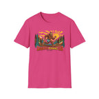 Sasquatch Running Club T-Shirt — Vintage Bigfoot Trail Run Graphic Tee
