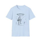 Midnight Fishing Club T-Shirt — Vintage Frog Man Angler Graphic Tee