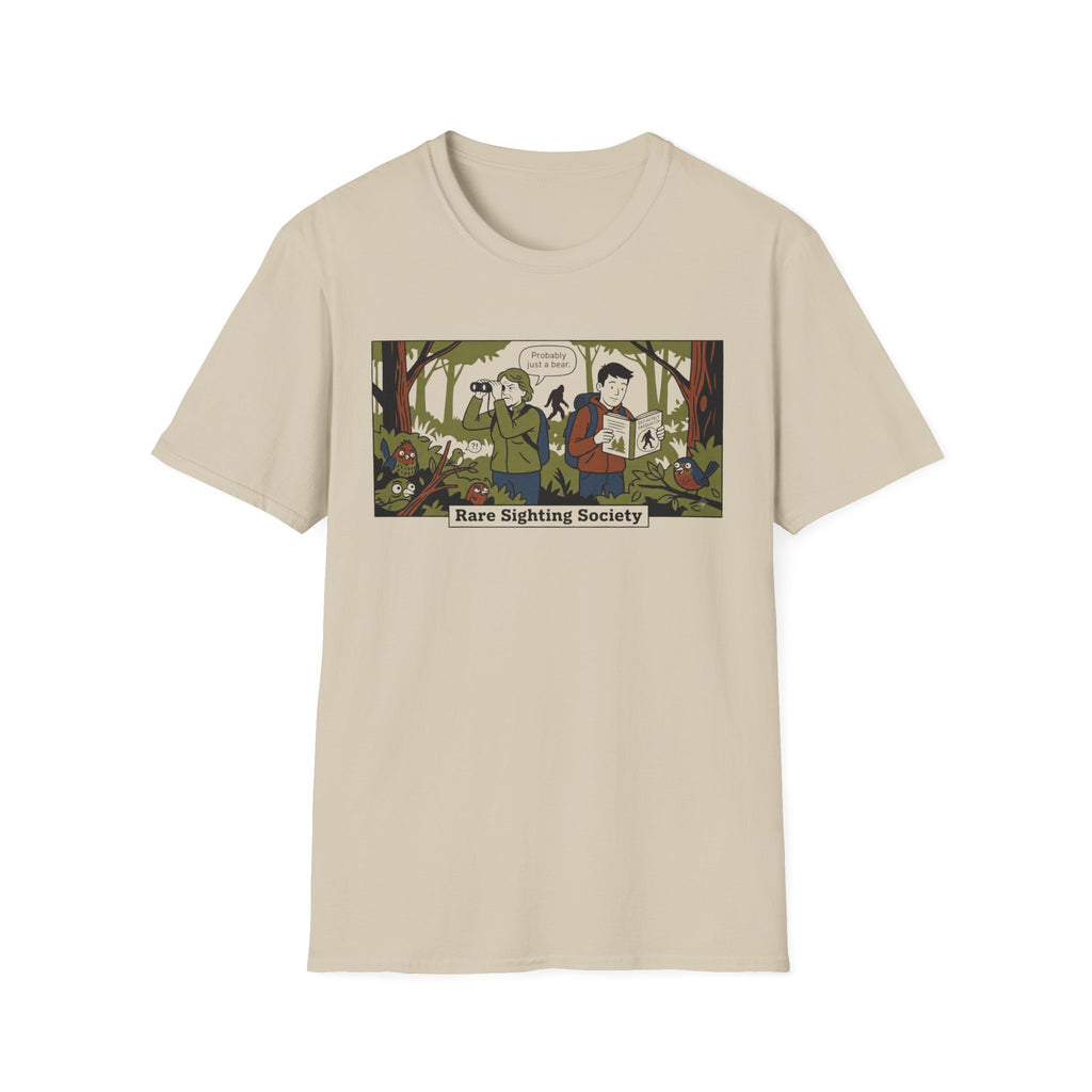 Bigfoot T-Shirt — Rare Sighting Society Birdwatching Graphic Tee