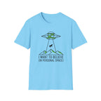 Alien Abduction Tee — "I Want to Believe (In Personal Space)" UFO T-Shirt