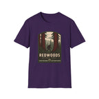 Redwoods National Park Bigfoot T‑Shirt — Vintage Forest Adventure Tee