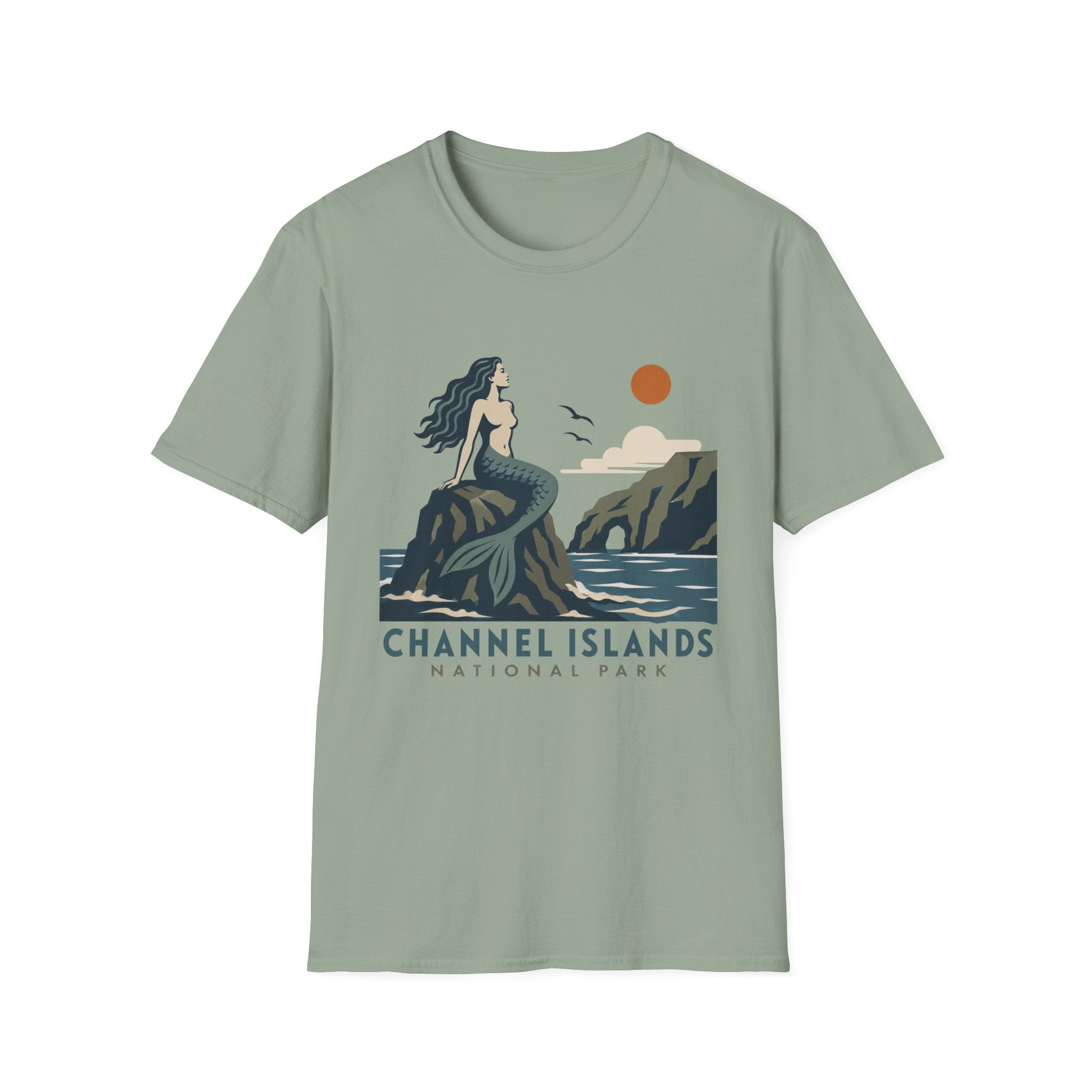 Mermaid Cliff T-Shirt — Channel Islands National Park Sunset Tee
