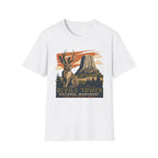 Devils Tower Jackalope T-Shirt — Retro National Monument Tee