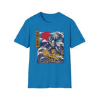 Yeti Wave T-Shirt — Japanese Ukiyo-e Snowman Graphic Tee (伝説の雪男)