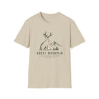 Rocky Mountain Jackalope T-Shirt — Mountain Nature Graphic Tee