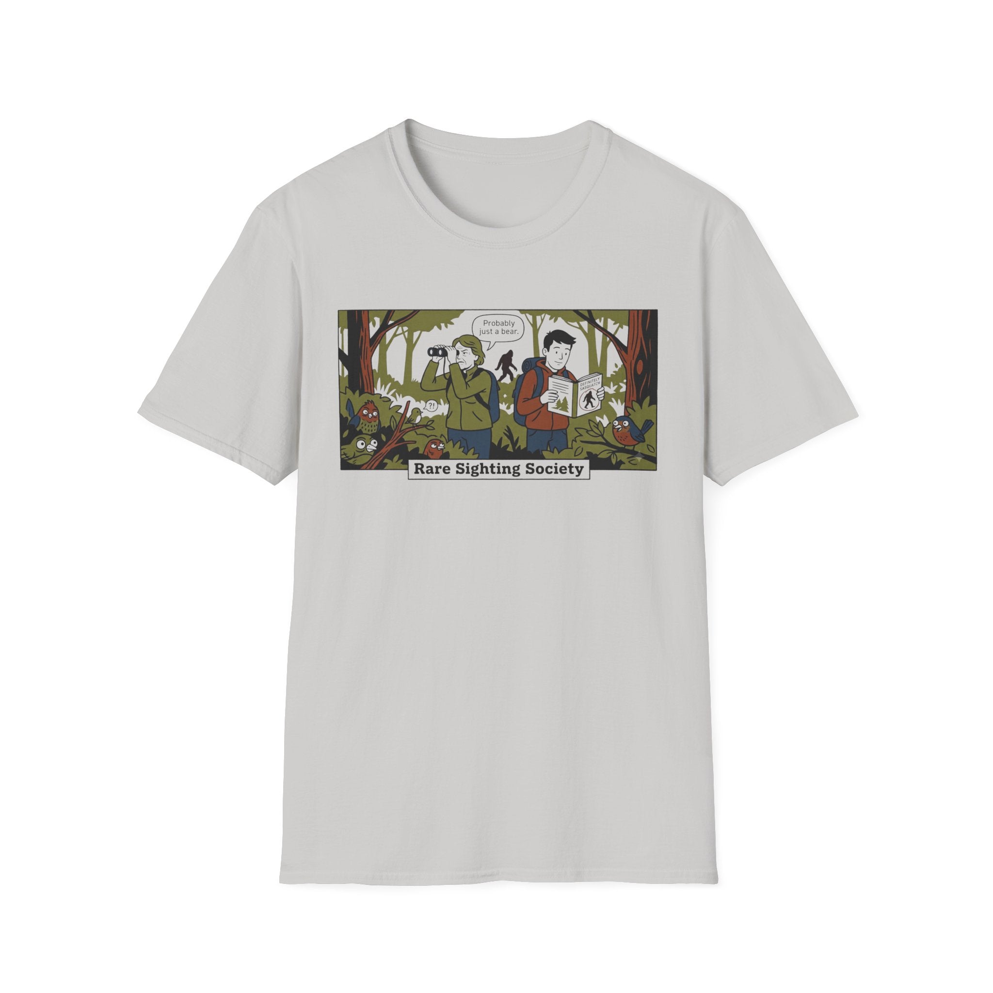 Bigfoot T-Shirt — Rare Sighting Society Birdwatching Graphic Tee