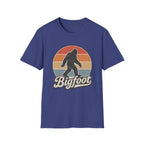 Bigfoot Retro Sunset T-Shirt — Vintage Sasquatch Graphic Tee